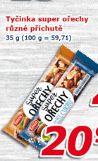 Tyčinka bez lepku Super Ořechy Emco