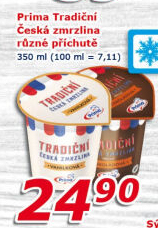 Zmrzlina česká tradiční Prima