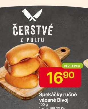 Špekáčky ručně vázané Bivoj