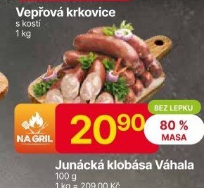 Junácká klobása Váhala
