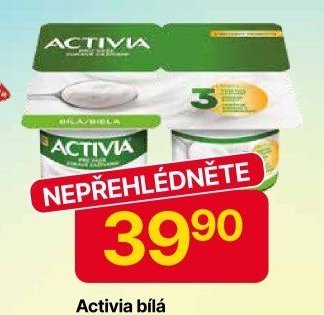 Activia bílá