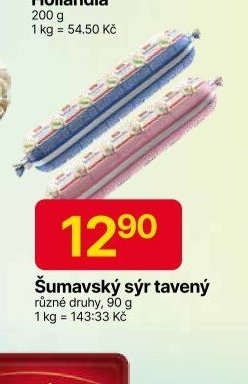 Šumavský sýr tavený