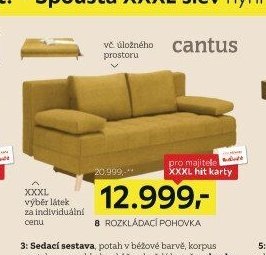 Rozkládací pohovka (Cantus)