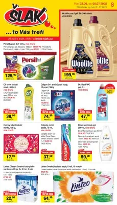 akční leták Šlak drogerie 23.6.2025-5.7.2025
