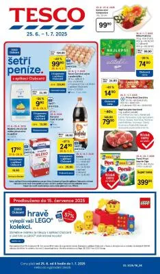 akční leták Tesco 25.6.2025-1.7.2025