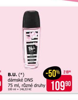 B.U. (*) dámské DNS 75 ml
