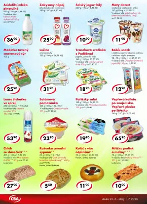 akční leták CBA 25.6.2025-1.7.2025