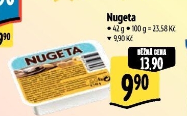 Čokokrém arašídový Nugeta Orion