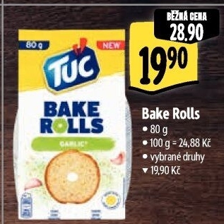 Krekry Bake Rolls Tuc