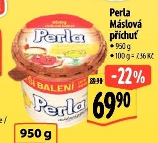 Margarín máslová příchuť Perla