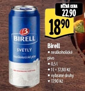 Nealkoholické pivo Birell