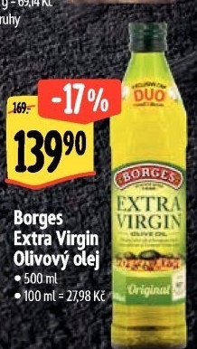 Olivový olej extra panenský Borges