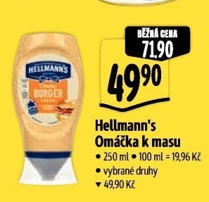 Omáčky k masu Hellmann'