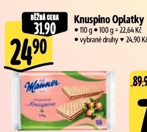 Oplatky Knuspino Manner
