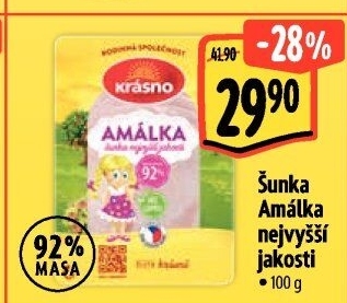 Šunka Amálka nejvyšší jakosti Krásno