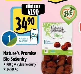 Sušenky bio Nature'