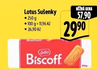 Sušenky Biscoff Lotus