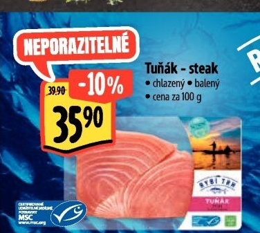 Tuňák steak Albert