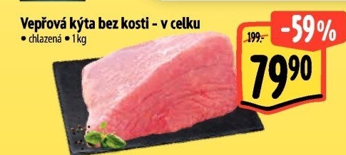 Vepřová kýta bez kosti