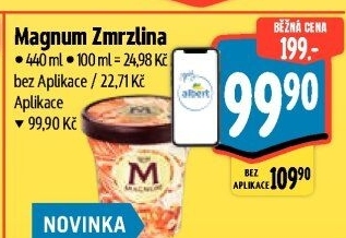 Zmrzlina v kelímku Magnum Algida