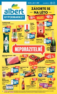 akční leták Albert 25.6.2025-1.7.2025