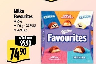 Bonboniéra Pralinky Favourites Milka