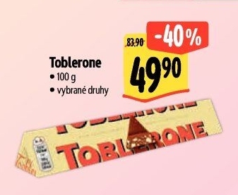 Čokoláda Toblerone