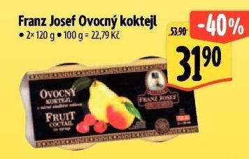 Kompot ovocný koktejl Exclusive Franz Josef Kaiser