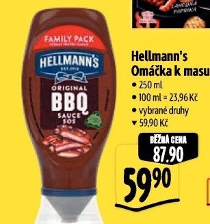 Omáčky k masu Hellmann'