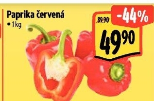 Paprika červená