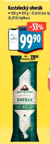 Salám Uherák kostelecký Kostelecké uzeniny