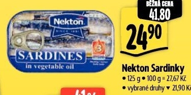 Sardinky Nekton