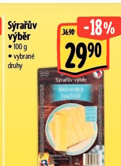 Sýr Sýrařův výběr Madeta