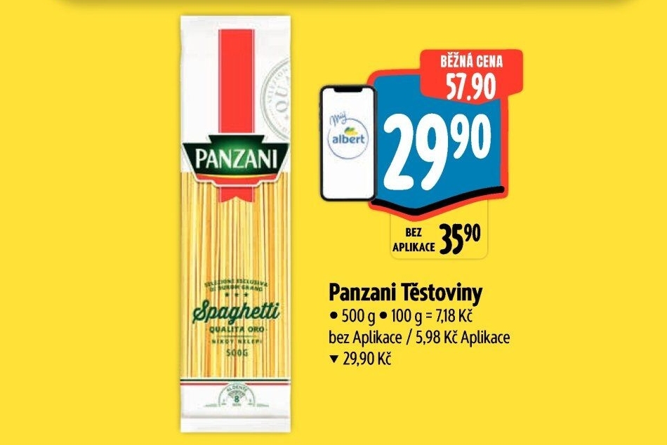 Těstoviny Panzani