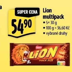 Tyčinka Lion Nestlé
