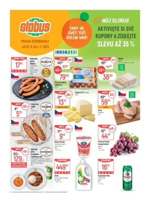 akční leták Globus 25.6.2025-1.7.2025