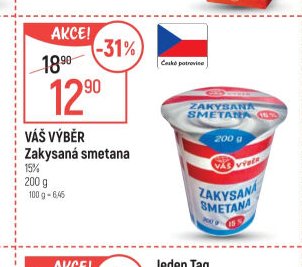 Váš výběr Zakysaná smetana