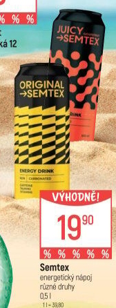 Energetický nápoj Semtex