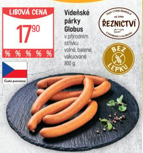 Párky vídeňské Globus