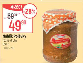 Polévky Řeznictví Kněždub Náhlík&