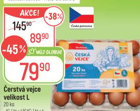 Vejce L Česká vejce