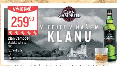 Whisky Clan Campbell