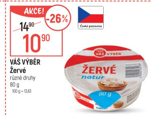 Žervé Váš Výběr