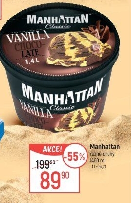 Zmrzlina v kelímku Manhattan Nestlé