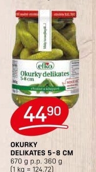 Okurky delikates Efko