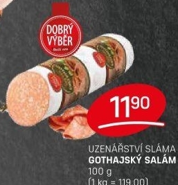Salám Gothaj Dobrý Výběr