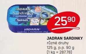 Sardinky Jadran Nekton