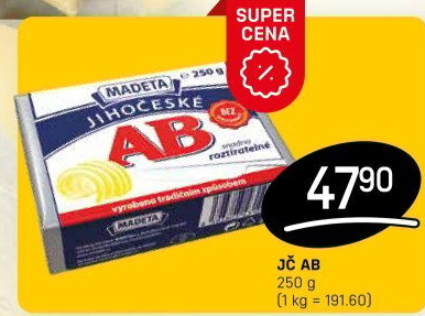 Tuk Jihočeské AB Madeta