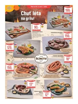 akční leták Globus 25.6.2025-1.7.2025