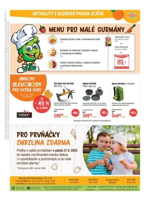 akční leták Globus 25.6.2025-1.7.2025